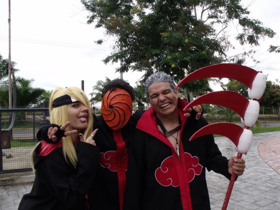 Deidara, Tobi y  Hidan