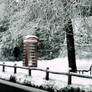 Postbox in the snow