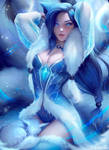 Frost Ahri (Updated) by Zarory