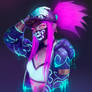 K/DA Akali - Neon Version