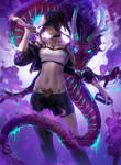 K/DA Akali by Zarory