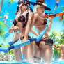 Pool Party Ashe and Ashe