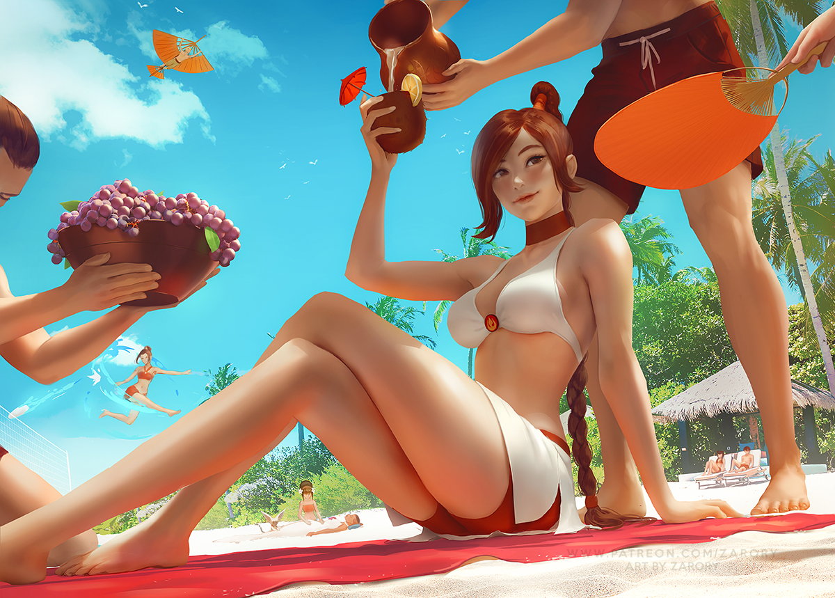 Beach Day Ty Lee by Zarory : r/ImaginaryBending
