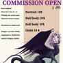 Commission open