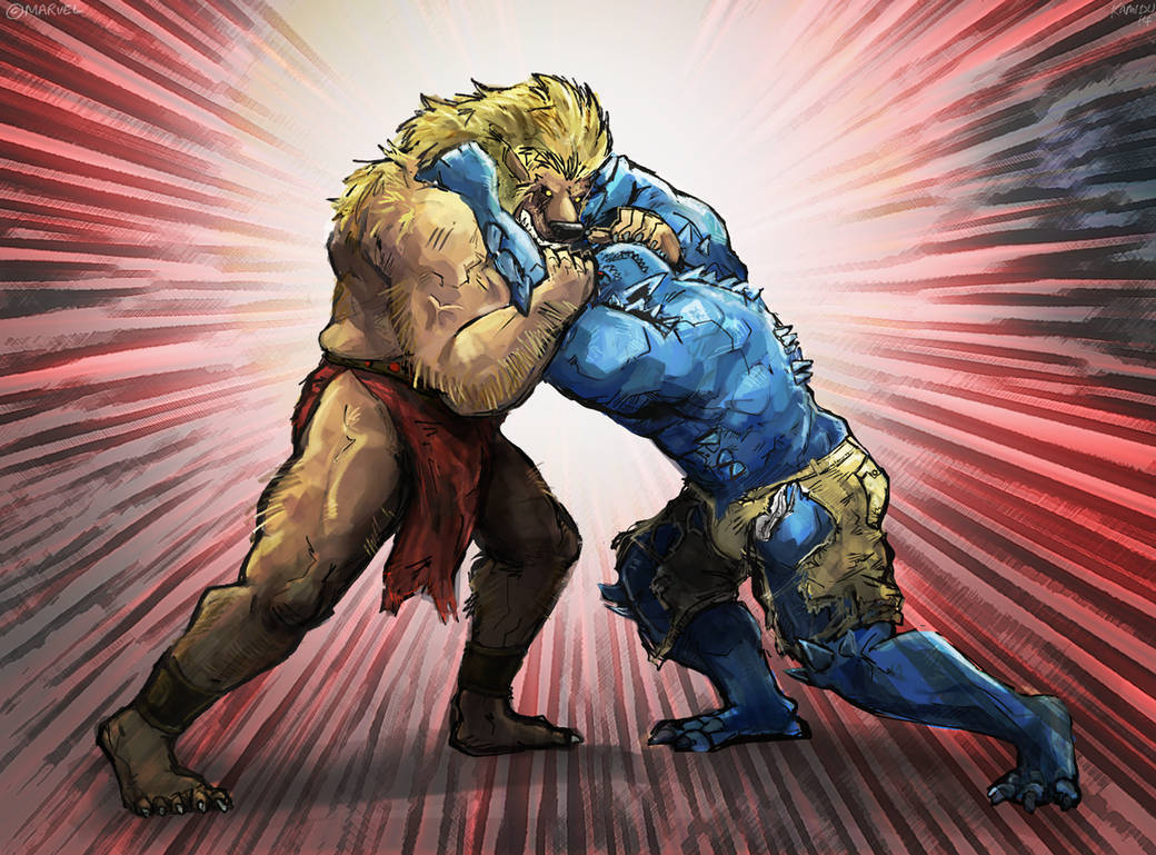 Colour Study: A-bomb vs Leonus by aokamidu on DeviantArt