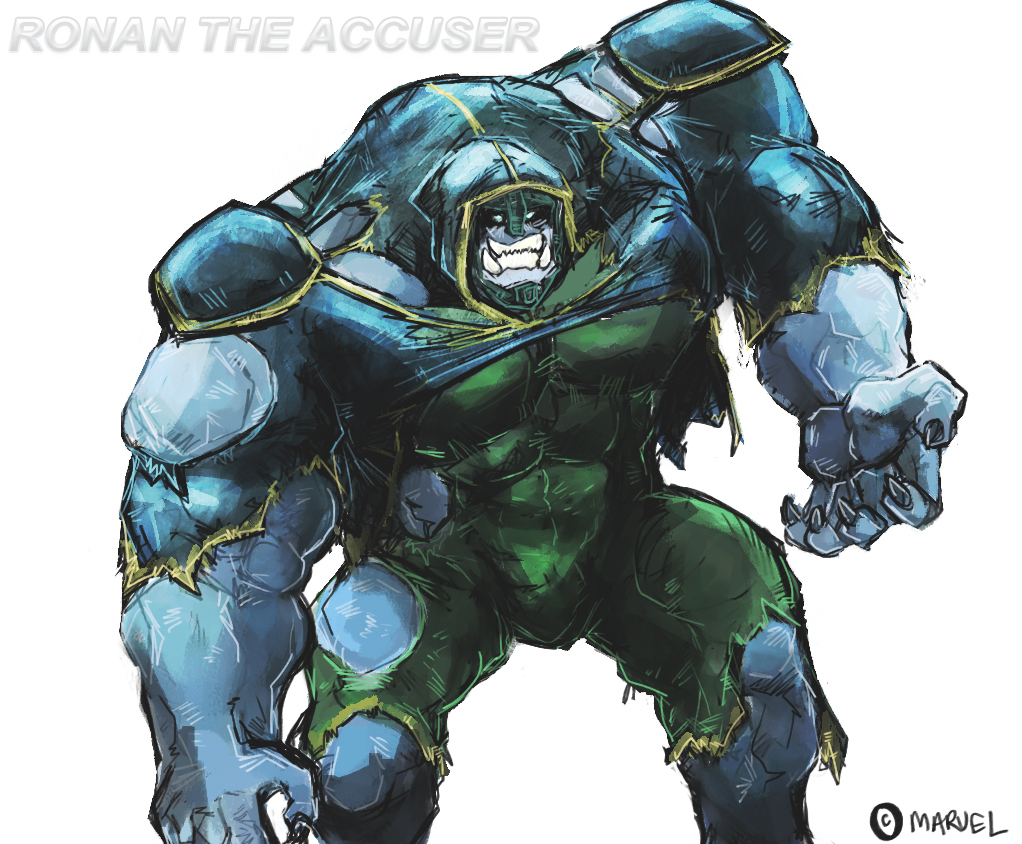 Colour Sketch: Fantastic Ronan