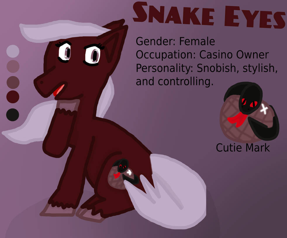 Snake Ondulating Reference Snake Eyes Reference sheet by Endyendercat on DeviantArt