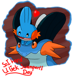 So Iherd U liek Swampert's day by FakeMakeT