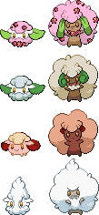 Seasonal Cottonee + Whimsicott