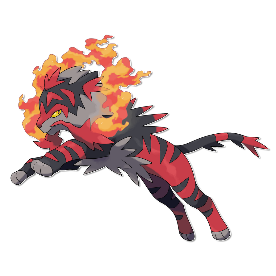 Final Litten Evolution: Ignigris by FakeMakeT on DeviantArt