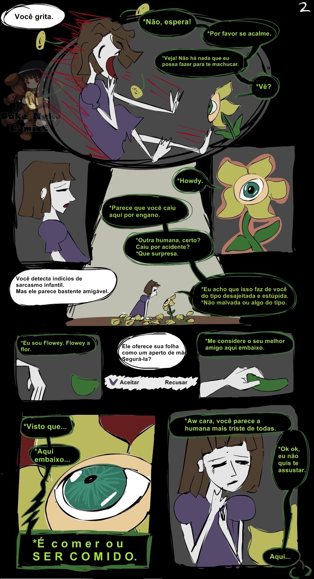 Horrortale Comic 02: Seu Melhor Amigo