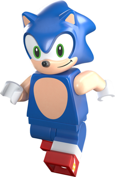 Sonic Drawing: Sonic (Lego Dimensions Pose 1) by AceTimeRad on DeviantArt