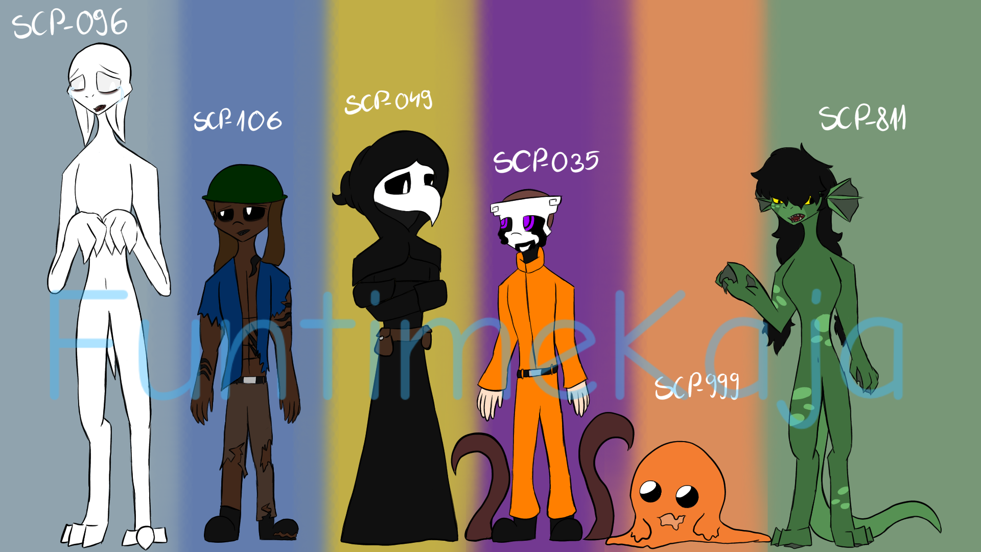 Another day, another SCP redesign fanart. Today, i've selected SCP-939 and  SCP-035 for the rework. I also would do SCP-079, but there was not much to  redesign there : r/SCP