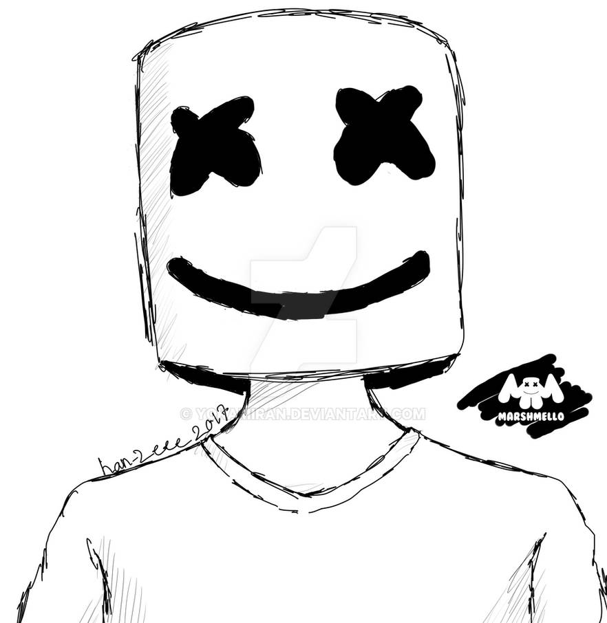 Marshmello by Yokamiran on DeviantArt