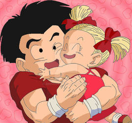 Krillin and Marron