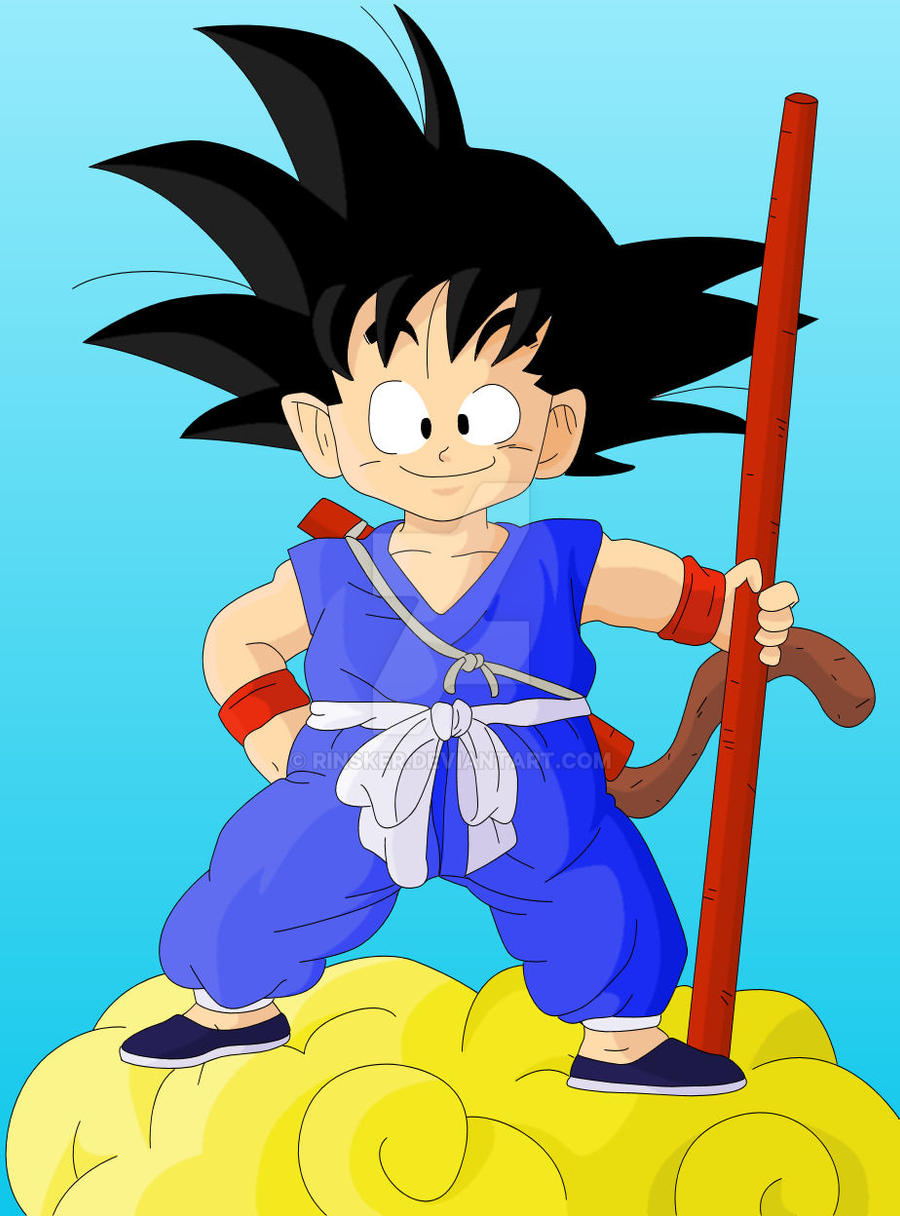 Kid Goku, digital