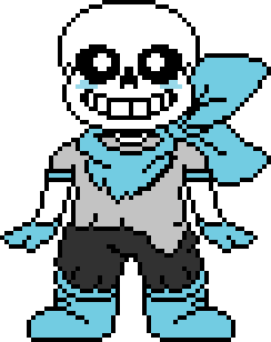 Blueberry Sans Pixel Art! by SpiritSanspie on DeviantArt