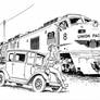 Union Pacific no. 8 3rd gen GTEL 'Big Blows'