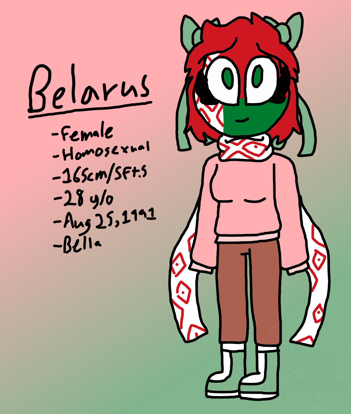 Countryhumans Belarus by DexelsArts on DeviantArt