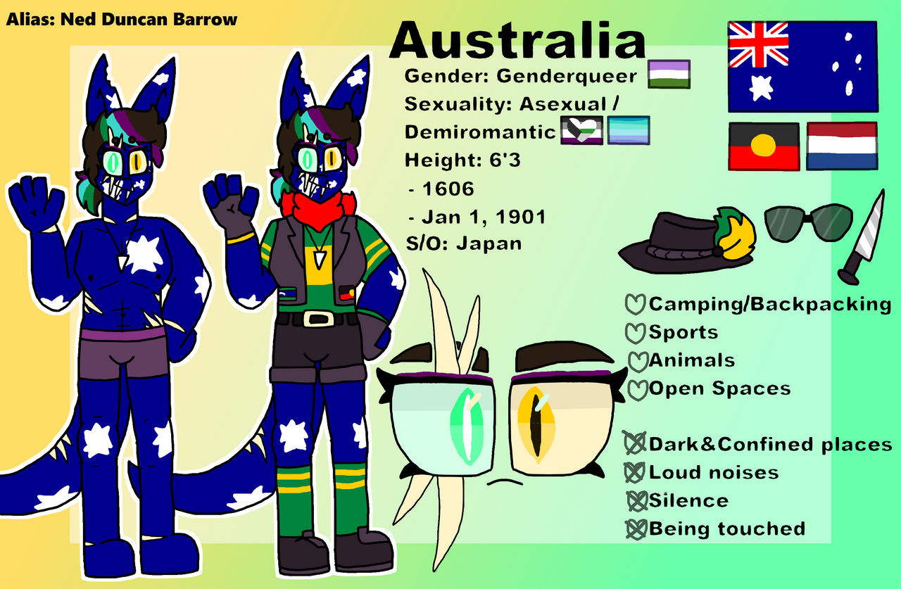 Ned (Australia Ref) by NekoJacinta on DeviantArt
