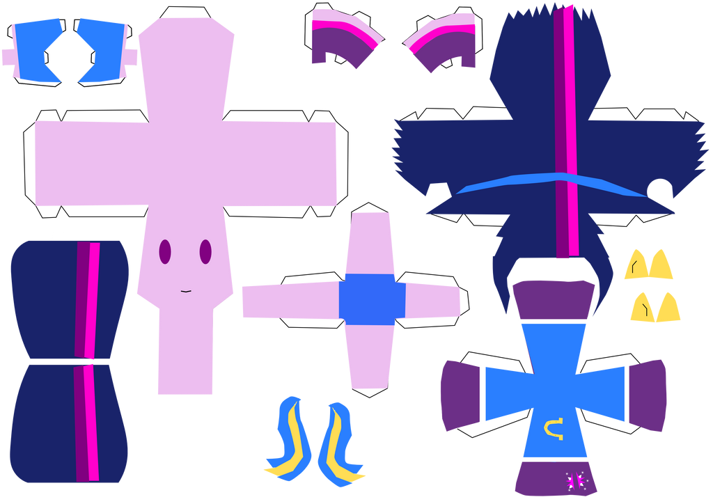 Colt Python Papercraft Template Twilight wonder colt costume papercraft by ryoukamui on DeviantArt