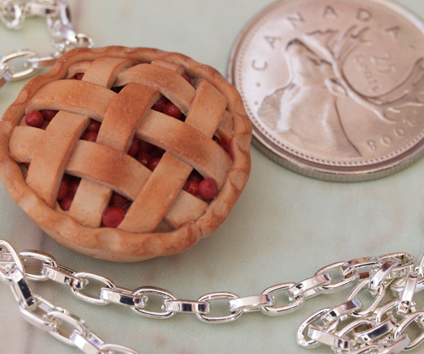 Cherry Pie Necklace