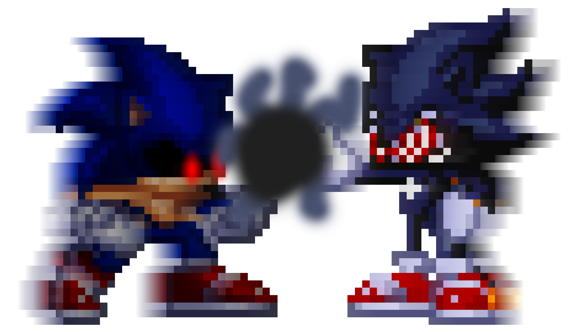 Dark Hyper Sonic and Dark Sonic.EXE V.S. Fleetway Super Sonic - The Finale  [Animation] ソニック v. ソニック 