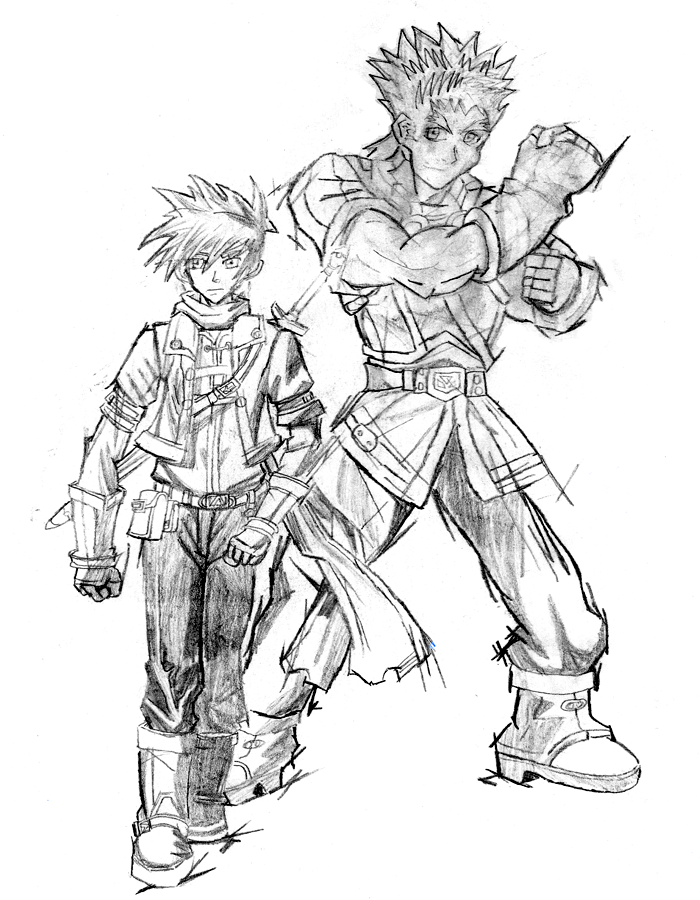 Golden sun fan art