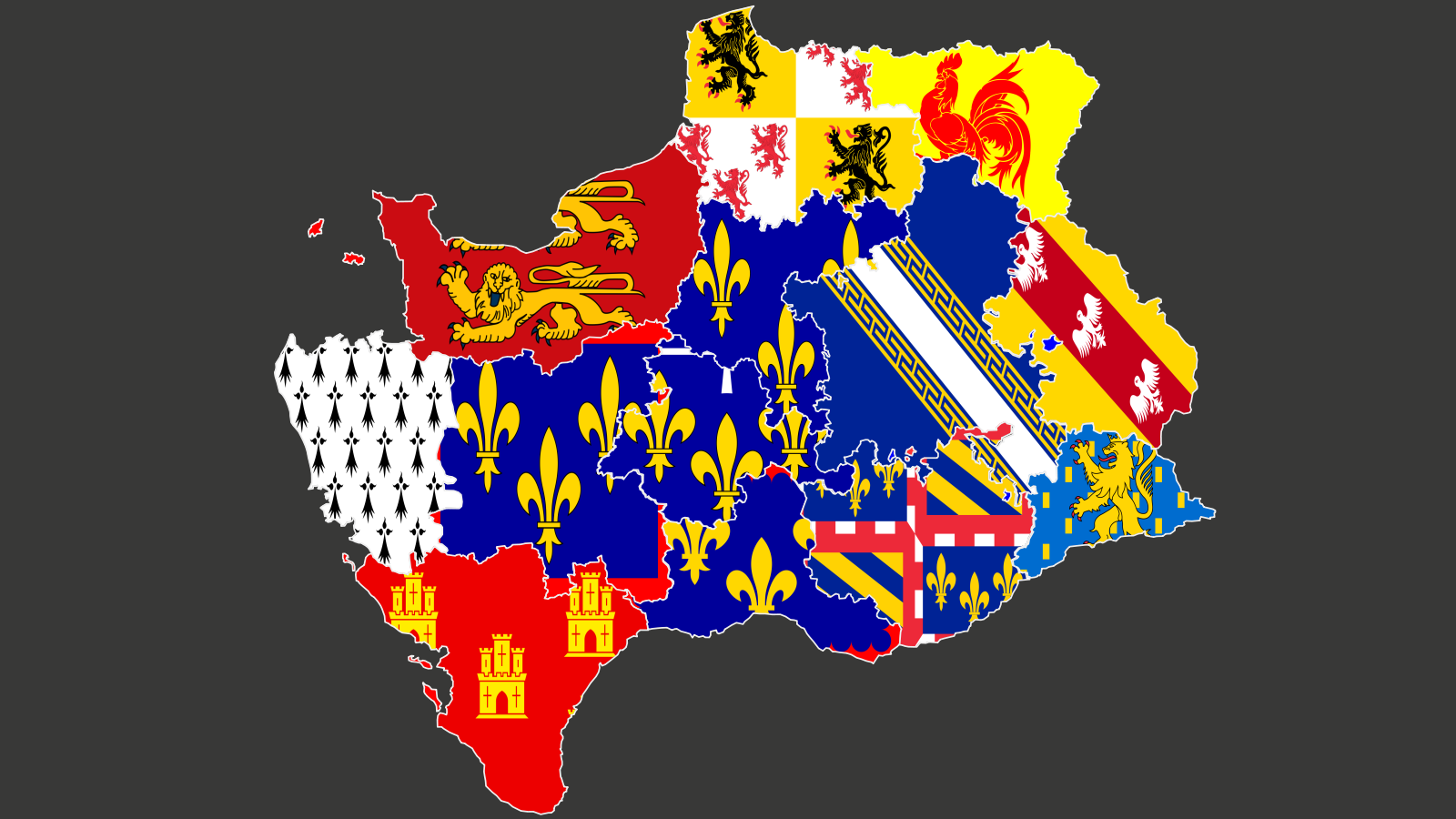 Pays d'Oil - Oilitany - Regional Flagmap by Tekfonix on DeviantArt