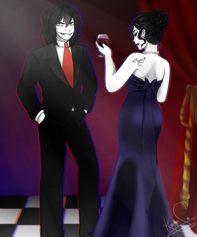 Jeff the killer and jane the killer by thekaryn on DeviantArt