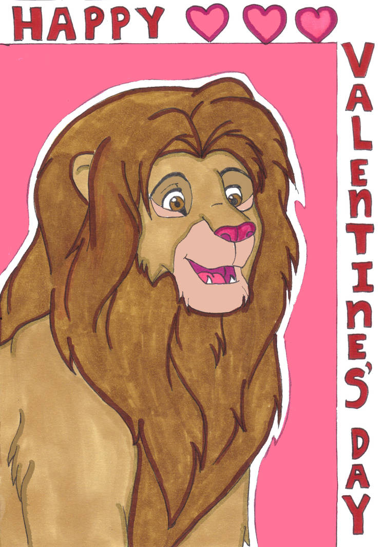 Simba Valentine's Day Card by Princess-Tria on DeviantArt