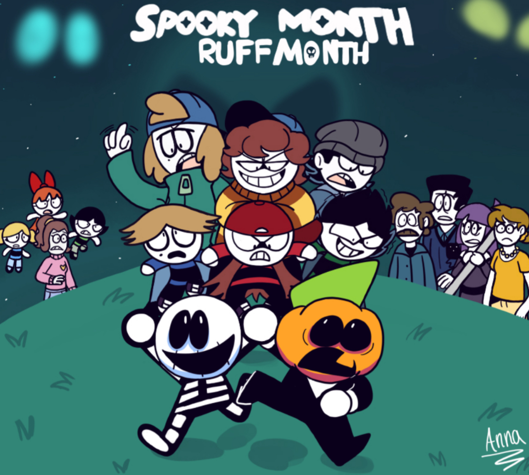 Comic Ruff Week RUFF MONTH: Poster by SketchyChoco on DeviantArt