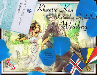 IcelandxSeychelles wedding banner  Khaotic 2014