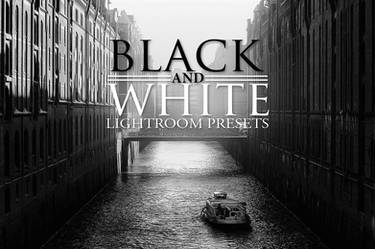 18 Black and White Lightroom Presets