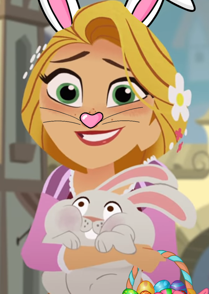 Rapunzel As Rabbit Rapunzel Bunny Edit by britishchick09 on DeviantArt