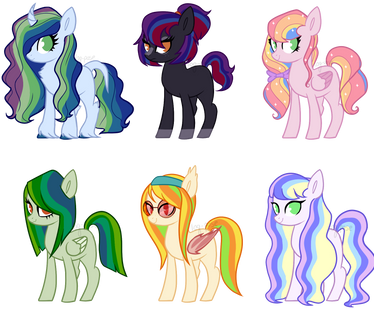 rainbow pony adopts [1/6 OPEN]