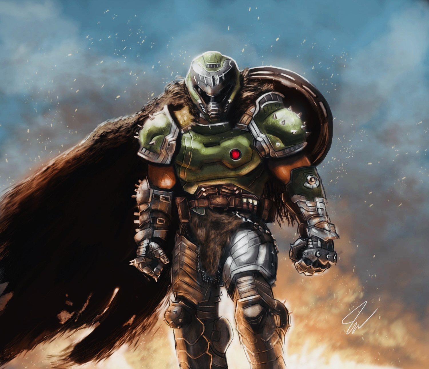Doom: Digital Drawing by JYoungCreative on DeviantArt