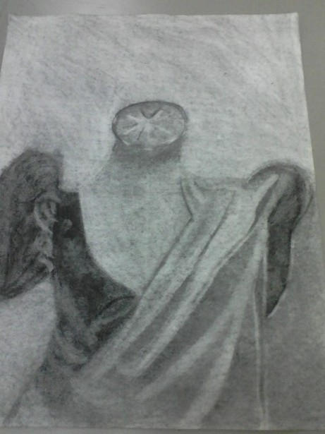 Value Reduction- Fabric Study Drawing by AshleyKelly2010 on DeviantArt