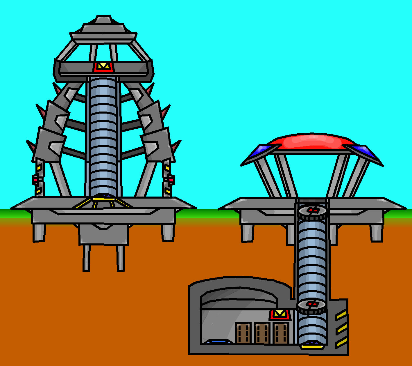 Tower and Bunker Design