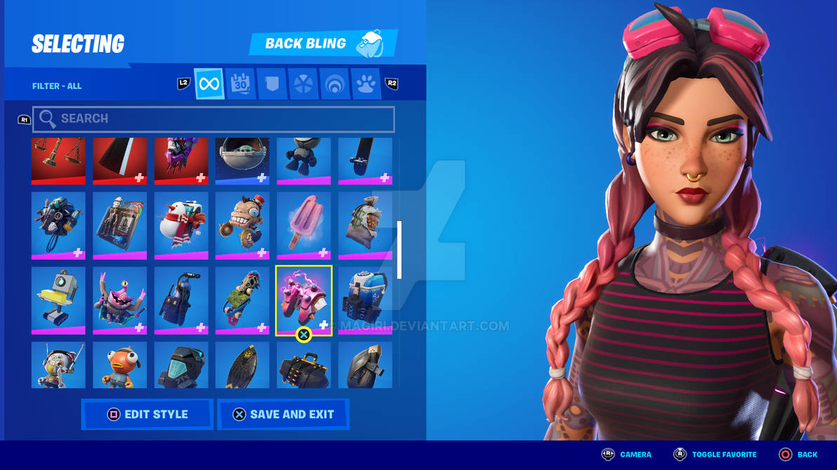 Fortnite Summer Jules close up by Magiri on DeviantArt