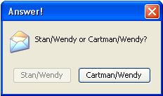 StanWendy or CartmanWendy?