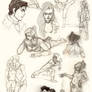 Korra sketchdump