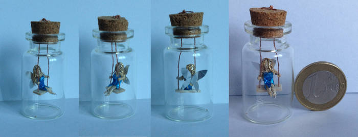 Fairy in a bottle