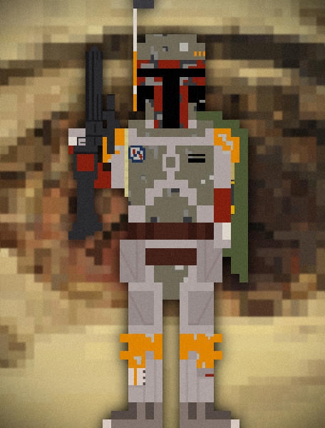 8bit Boba Fett