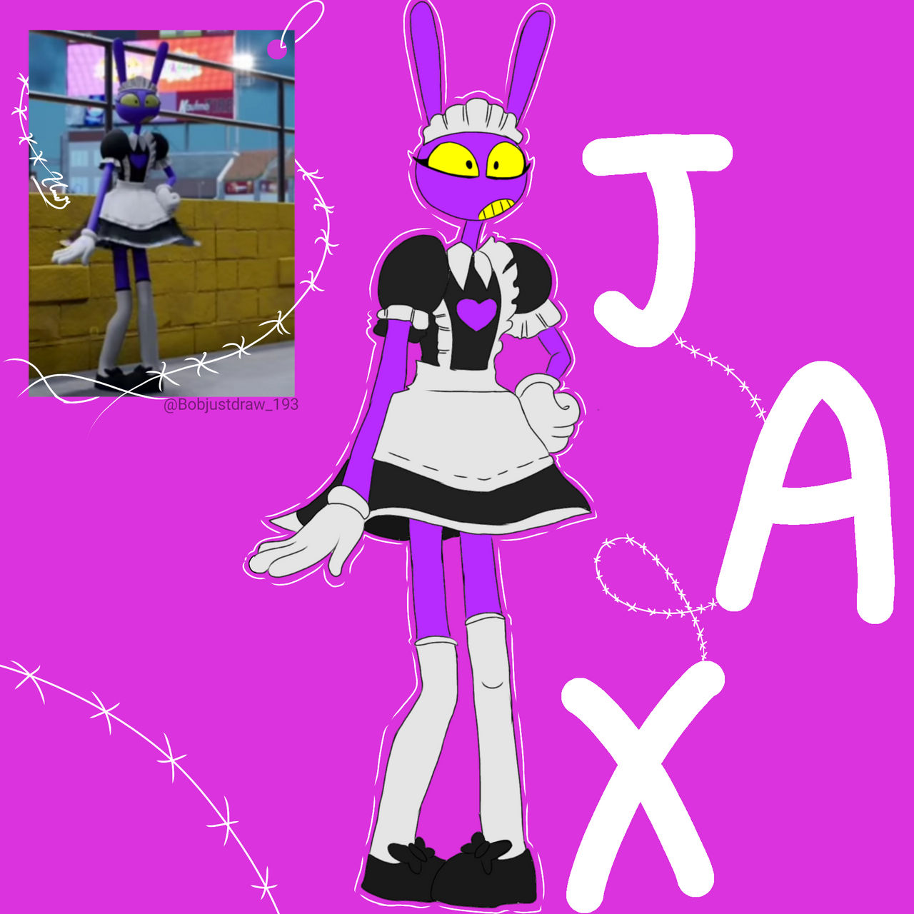 Jax Maid Outfit 3 By Bobjustdraw103 On DeviantArt jax-maid-outfit-3-by-bobjustdraw103-on-deviantart