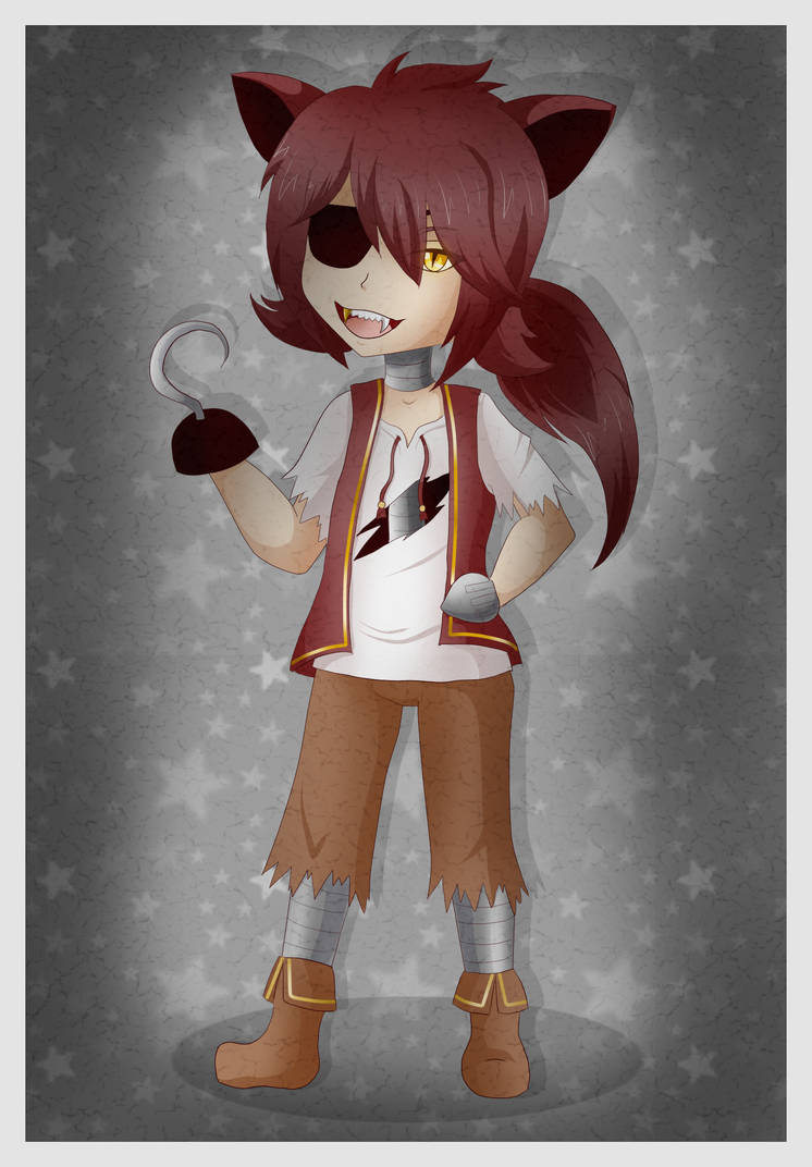 Foxy Humanized Human Foxy by Dynamitsu on DeviantArt
