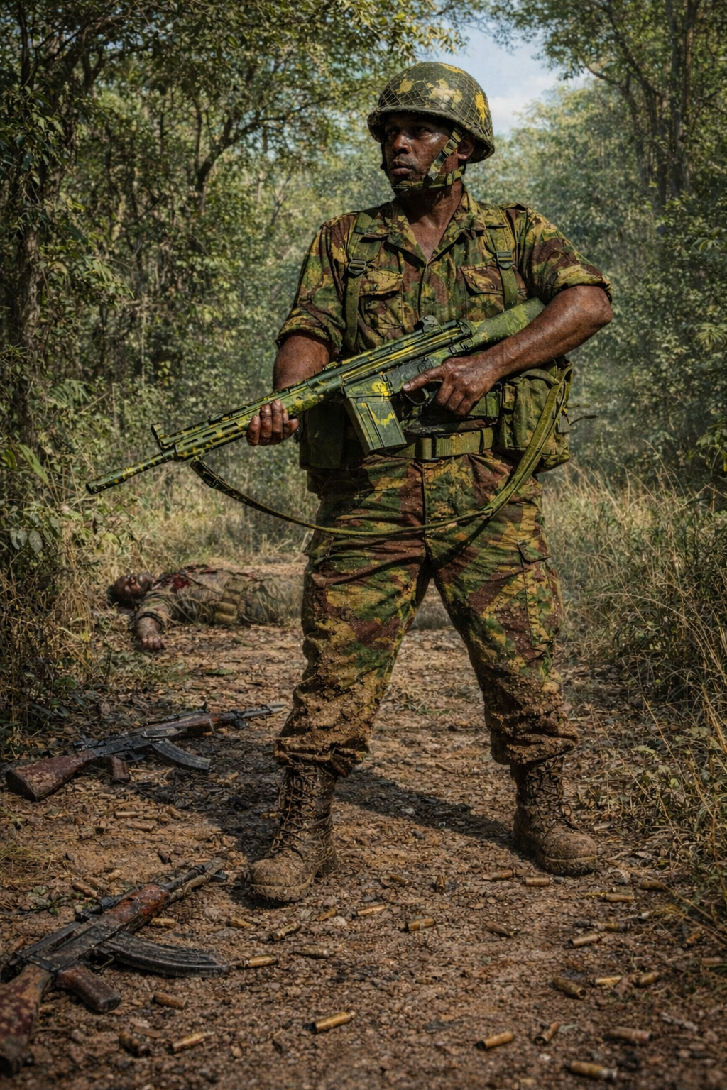 Rhodesian Army Rifle Section RAR Rhodesian African Rifle by koushiro1180 on DeviantArt