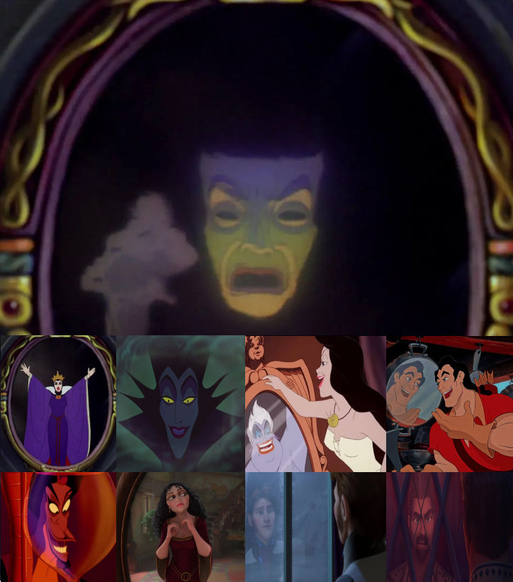 Magic Mirror and Villains looking at the Mirrors by JoelBlood98 on ...