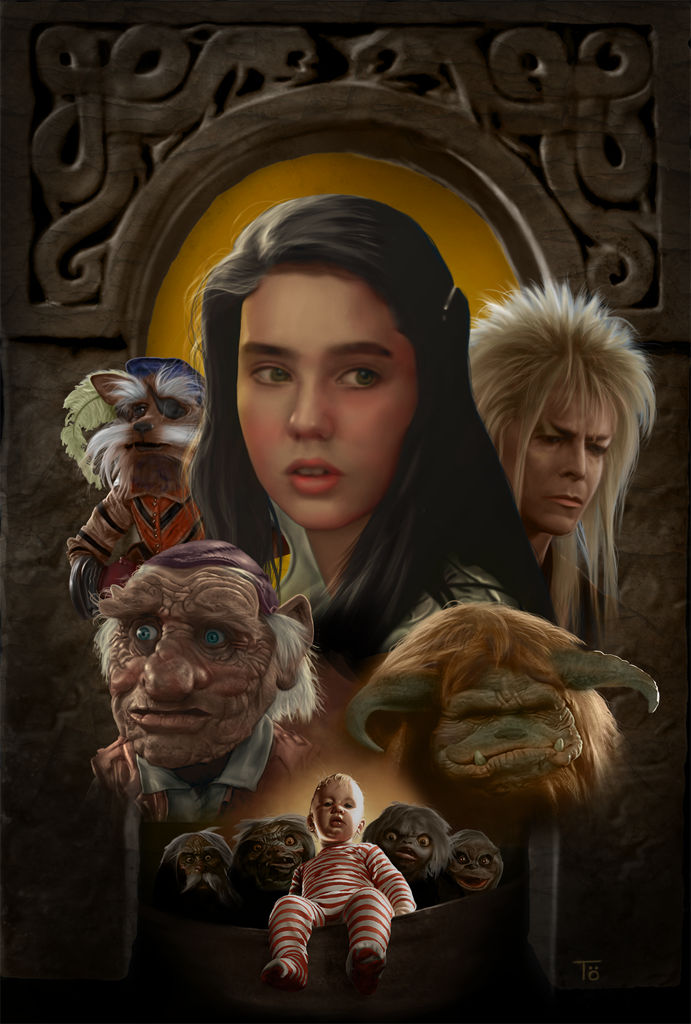 Return To The Labyrinth Movie Labyrinth Poster by MisteryCat on DeviantArt