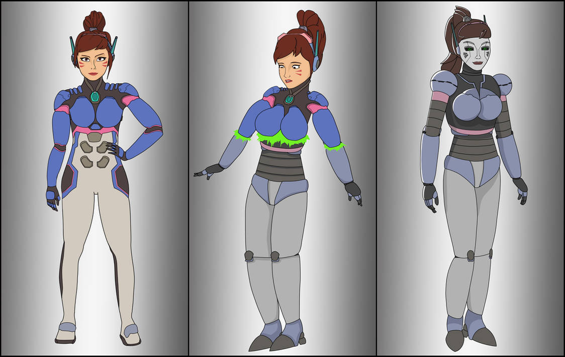 Sabine Robotization Deviantart D.Va'a robotization process (Patreon request) by ihmakk on DeviantArt